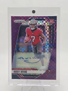 2024 Panini Prizm Bucky Irving Lila Power Rookie Auto #38/49 RC Nr.316 /49 - Bild 1 von 7