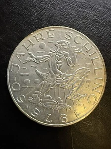 1975 Austria 100 Schilling Silver Coin - D31903 - Picture 1 of 2