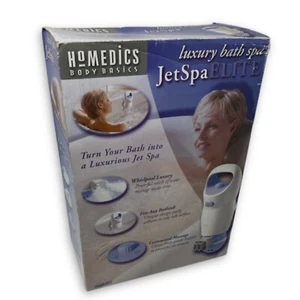 NEW Homedics JetSpa ELITE Luxury Bath Spa Jet-2 DUAL JETS Whirlpool Massage - Picture 1 of 4