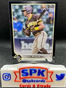 TOMMY PHAM 2022 Topps Series 1 BLACK PARALLEL 24/71 PADRES #16 - Picture 1 of 1
