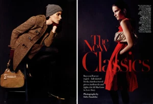 Revista Solve Sundsbo Missy Rayder 2005 8 páginas editorial nuevos clásicos - Imagen 1 de 4