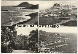 CASTELSARDO - SASSARI - SALUTI DA… - VEDUTINE - VIAGG. 1962 -56678- - Picture 1 of 1
