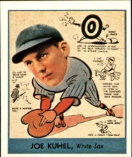 1938 Goudey Heads-Up '85 Reprints Baseball Card #267 Joe Kuhel