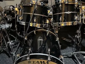 Tama Star Drum Set Maple Walnut 20" Black - Picture 1 of 8