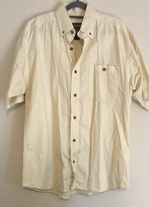 Woolrich Men Shirt Medium Cream Ivory Color - Bild 1 von 5