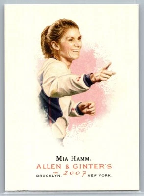 2007 Topps Allen & Ginter #272 Mia Hamm - Image 1 of 2