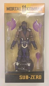 McFarlane Toys Action Figure Mortal Kombat 11 Sub-Zero Winter Purple Variant 7" - Picture 1 of 2