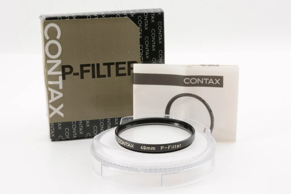 [UNUSED] Contax 49mm P-Filter Protection Lens Filter Camera Accessory From Japan - Image 1 of 4