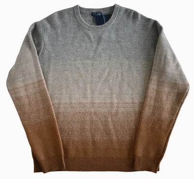 NEW PETER MILLAR Crown Crafted Marlton Tawny Ombre 100% CASHMERE Sweater XL - Image 1 of 4
