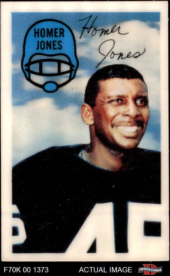 1970 Kellogg's #52 Homer Jones Browns Texas Southern 7 - NM - Image 1 of 1