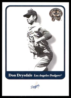 Don Drysdale 2001 Fleer Greats of the Game #30 Dodgers MLB LEIA FRETE GRÁTIS - Imagem 1 de 2