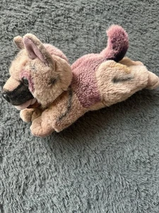 Vintage Rare Heunec Plush Pink German Shepherd Dog Stuffed Plush - Picture 1 of 10