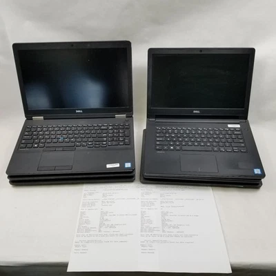 Lote de 4 Dell Latitude modelo mixto y especificaciones - 3500, 3570, 3590, 5500 *LEER* Foto 1 de 4