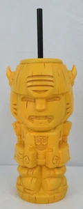 Geeki Tikis Transformers BUMBLEBEE Cup with Straw Plastic - NEW - Picture 1 of 8