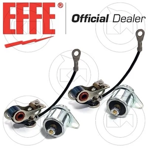 CONTATTI EFFE PUNTE E CONDENSATORE TIPO ORIGINALE MOTO GUZZI V65 C 650 1985 - Foto 1 di 3