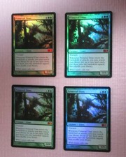 MTG M11 Primeval Titan 4-piece set Foil English version Played