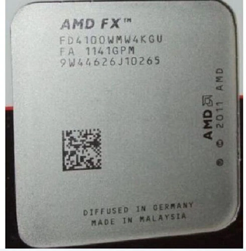 Working AMD FX-Series FX 4100 3.6 GHz FD4100WMW4KGU CPU Processor Socket AM3+ - Image 1 of 1