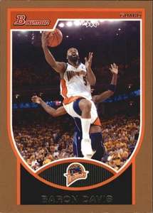 2007-08 Bowman Copper Warriors Basketball Card #105 Baron Davis /399 - Picture 1 of 2