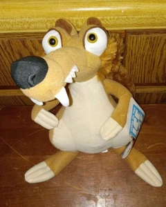 Ice Age Continental Drift Scrat Plush 2012 Toy Factory Squirrel TAGS! Dinosaurs - Picture 1 of 8