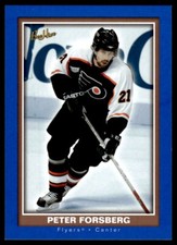 2005-06 Upper Deck Beehive Blue Peter Forsberg Philadelphia Flyers #65 R52
