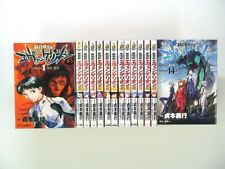 Neon Genesisi　EVANGELION vol. 1-14 Complete set Manga Comics Used Japan