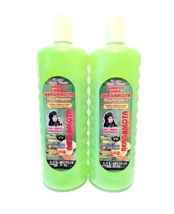 2 PACKS! DEL INDIO PAPAGO SHAMPOO HERBAL WITH OIL BERGAMOTA AND KERATIN 37OZ - Picture 1 of 2