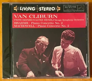 REINER / CLIBURN Brahms Piano Concerto 2  RCA LIVING STEREO 1996 CD  RARE SEALED - Bild 1 von 2