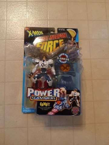 ToyBiz 1998 X-Men Secret Weapon Force Gambit Action Figure Perfect Unopened Rare Cover