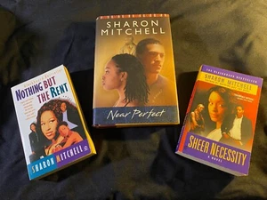 3 Sharon Mitchell Books: Near Perfect, Sheer Necessity, Nothing But the Rent - Picture 1 of 4