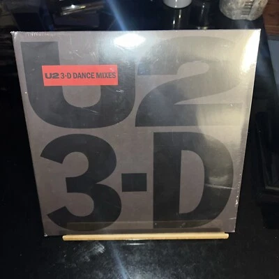 U2 - 3-D Dance Mixes Vinyl Single - New Sealed - 2018 - U2 Dot Com U2COM13 - Image 1 of 4