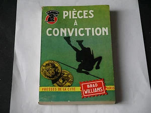 COLLECTION UN MYSTÈRE N°646 BRAD WILLIAMS PIÈCES A CONVICTION EO 1962 - Picture 1 of 3