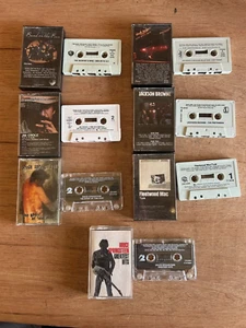 Cassette Tape Lot Classic Rock Springsteen Segar McCartney Fleetwood Mac - Picture 1 of 24