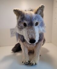 Ooak Japan Fumii Art Doll Sitting Timber Wolf
