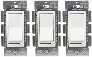 LED Wall Dimmer Switch for LED Lights,Three Way & Single Pole,150W LED and CFL C - Picture 1 of 1