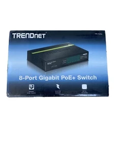 TRENDnet GREENnet (TPE-TG80G) 8-Ports Wall-mountable Switch - Picture 1 of 5