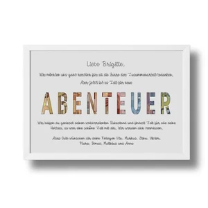 Abschiedsgeschenk zum Jobwechsel Personalisiertes Geldgeschenk im Rahmen Lustig - Bild 1 von 15