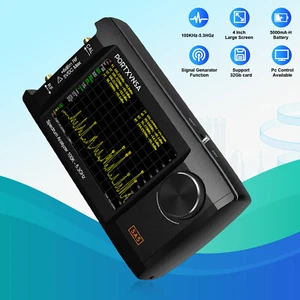 New SA5 100K-5.3GHz Handheld Spectrum Analyzer Signal Generator With 4" IPS LCD - Picture 1 of 23
