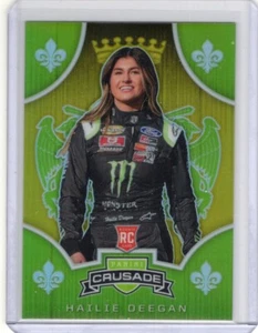 2020 Chronicles #10 Hailie Deegan Crusade Gold Rookie RC 8/10 - Picture 1 of 1
