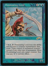 Dominating Licid Exodus NM Blue Rare MAGIC GATHERING CARD (ID# 216908) ABUGames