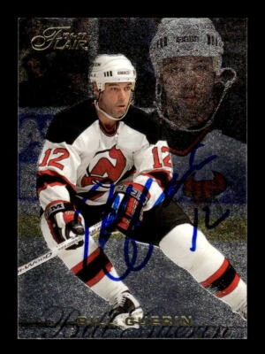 1996-97 Flair #53 Bill Guerin HAND SIGNED AUTO - Image 1 of 2