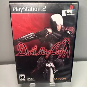 Devil May Cry PS2 Playstation 2 - Complete CIB - Black Label - Picture 1 of 6