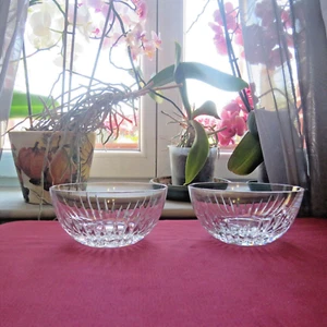 2 coupelles a fruits , à glace ou a caviar cristal de baccarat modèle Masséna - Imagen 1 de 7