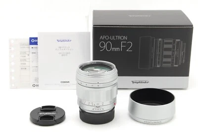 [Почти неиспользованный /w коробка] Voigtlander APO-ULTRON 90 мм F/2 объектив VM Leica M серебро - Изображение 1 из 4