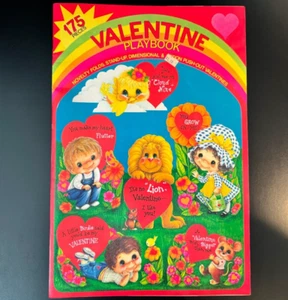 1960s VALENTINE PLAYBOOK - 175 Pieces. Cards, Folds, Stand-Ups, Fold-Outs - NM - Picture 1 of 17