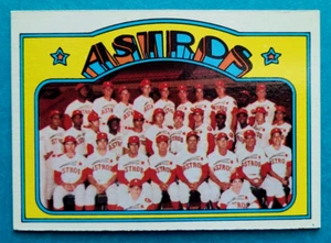 1972 Topps #282 Houston Astros Team Baseball Card Near Mint - Picture 1 of 2