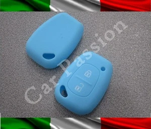 Coquille Clé Cover pour Primastar en Silicone Caoutchouc Bleu Télécommande - Picture 1 of 1