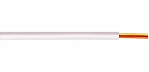 100 M | H07V-U 1,5 mm² PVC-Aderleitung eindrähtig Kupferkabel weiss NEU!! - Bild 1 von 2