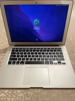 Apple Macbook Air A1466 13inch Laptop - Silver - Image 1 of 4