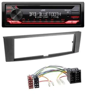 JVC CD DAB USB Bluetooth MP3 Autoradio für Renault Laguna II (2005-2008) - Bild 1 von 7