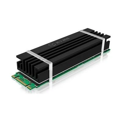 RaidSonic Icy Box IB-M2HS-70 M.2 2280 Kühler 22x10x70mm passiv   #321885 - Bild 1 von 4